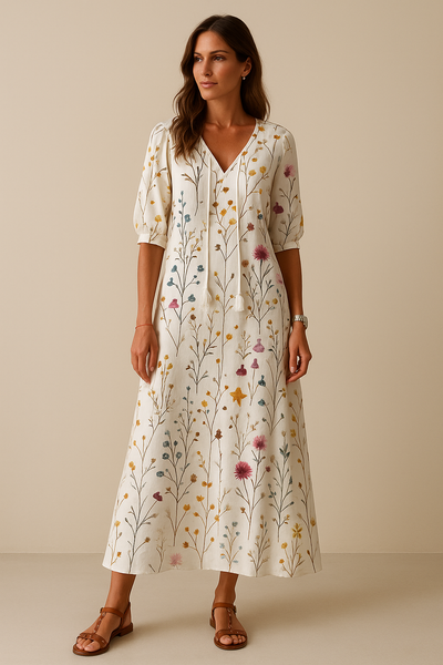 Robe Bohème Chic et Lumineuse