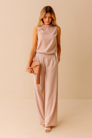 Combinaison élégante été femme – Sans manches & chic fluide