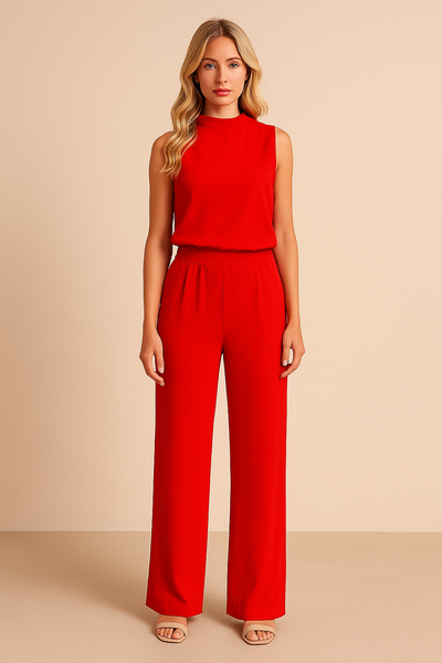 Combinaison élégante été femme – Sans manches & chic fluide