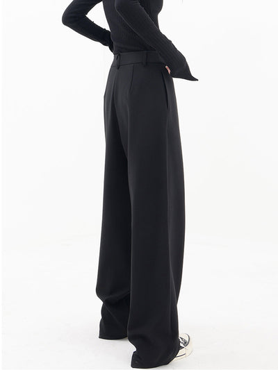 Pantalon large asymétrique pour femmes