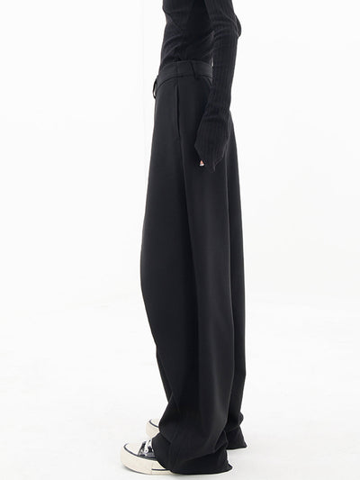 Pantalon large asymétrique pour femmes
