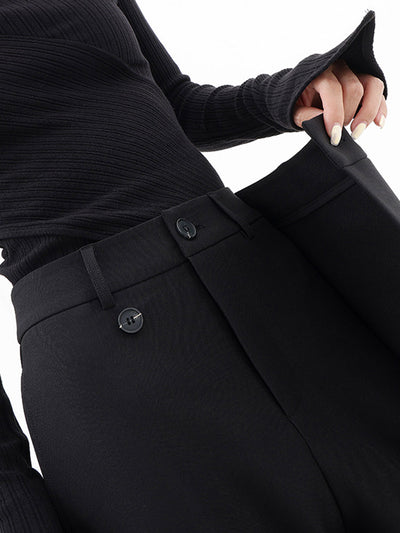 Pantalon large asymétrique pour femmes