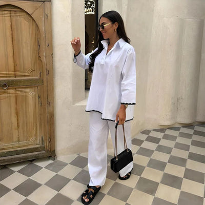 Ensemble Deux-Pièces Ample pour Femme à la Pointe de la Mode