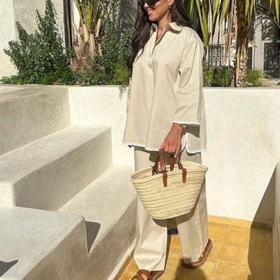 Ensemble Deux-Pièces Ample pour Femme à la Pointe de la Mode