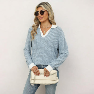 Chemise élégante à manches longues pour femmes