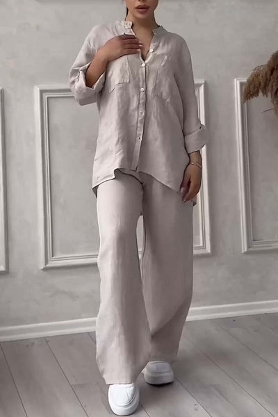 Ensemble Chemise et Pantalon Décontracté