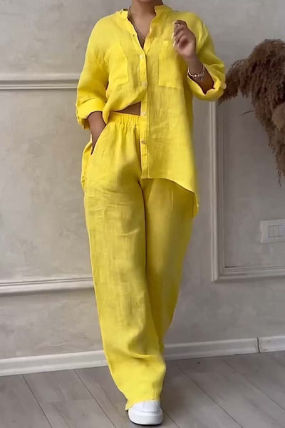 Ensemble Chemise et Pantalon Décontracté