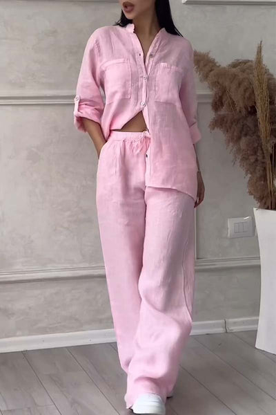 Ensemble Chemise et Pantalon Décontracté